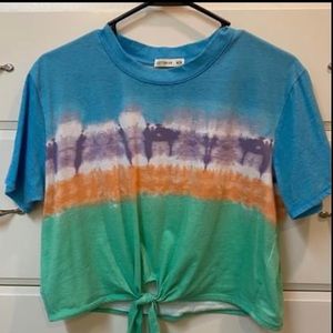 Women’s tie dye shirt